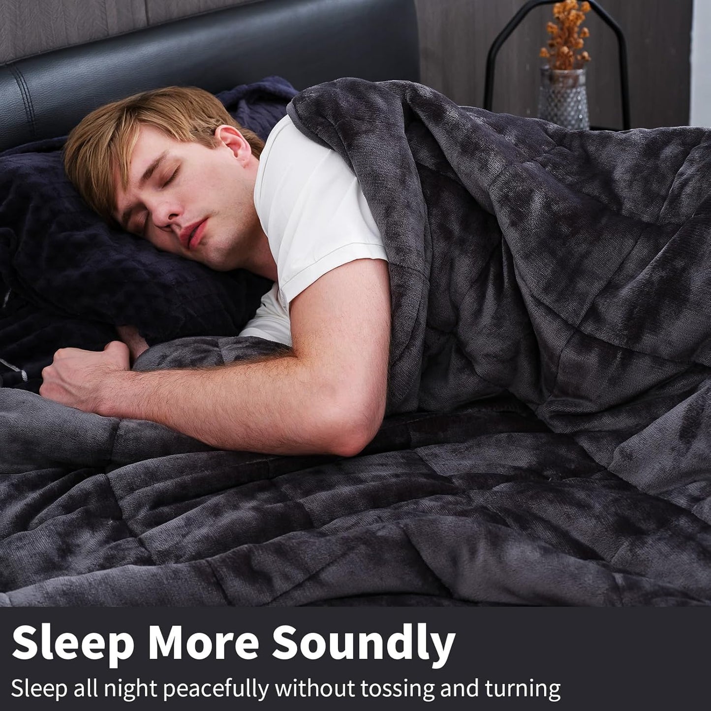 Sherpa Fleece Weighted Blanket