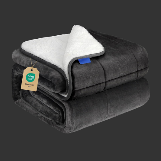Sherpa Fleece Weighted Blanket